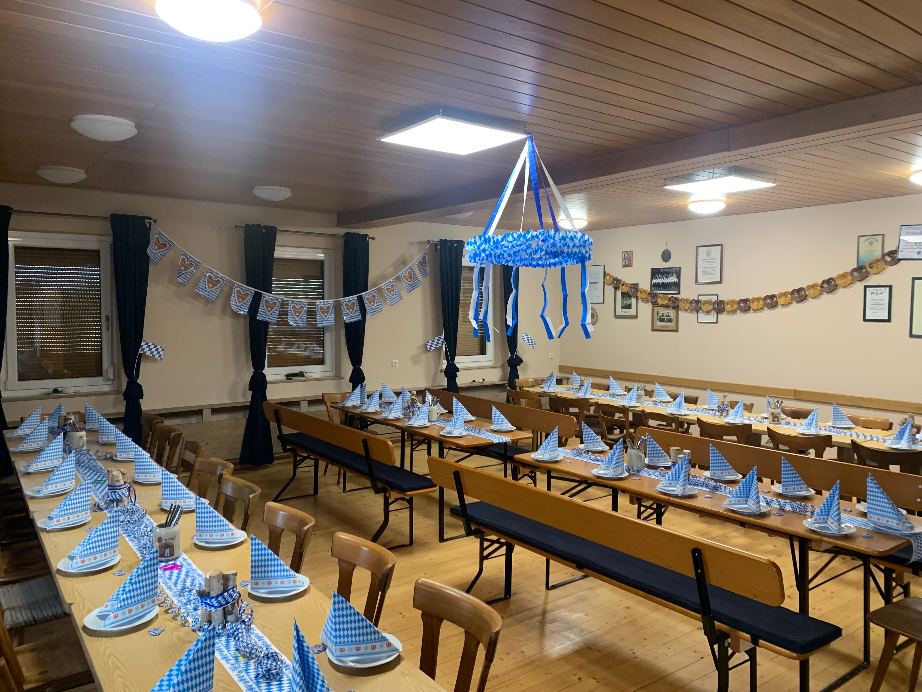 Vereinszimmer – Raum für Feiern im Gasthof Schicker